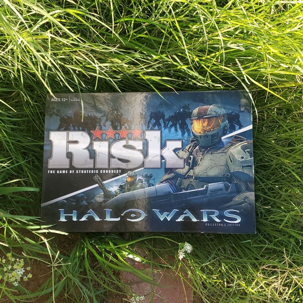 Risk Halo Wars Board Game Strategic Conquest Complete